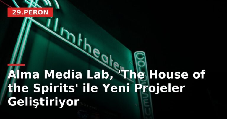 Alma Media Lab, 'The House of the Spirits' ile Yeni Projeler Geliştiriyor
