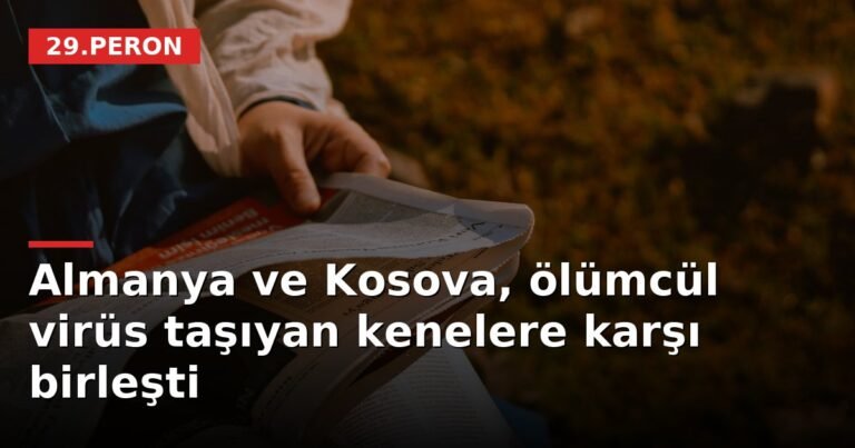 Almanya ve Kosova, ölümcül virüs taşıyan kenelere karşı birleşti