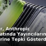 Yazarlar, Anthropic Tazminatında Yayıncıların Taleplerine Tepki Gösterdi