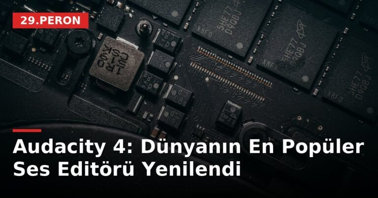 Audacity 4: Dünyanın En Popüler Ses Editörü Yenilendi