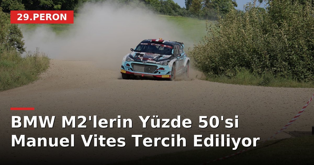 BMW M2'lerin Yüzde 50'si Manuel Vites Tercih Ediliyor