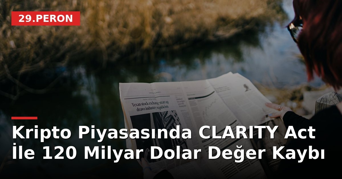Kripto Piyasasında CLARITY Act İle 120 Milyar Dolar Değer Kaybı