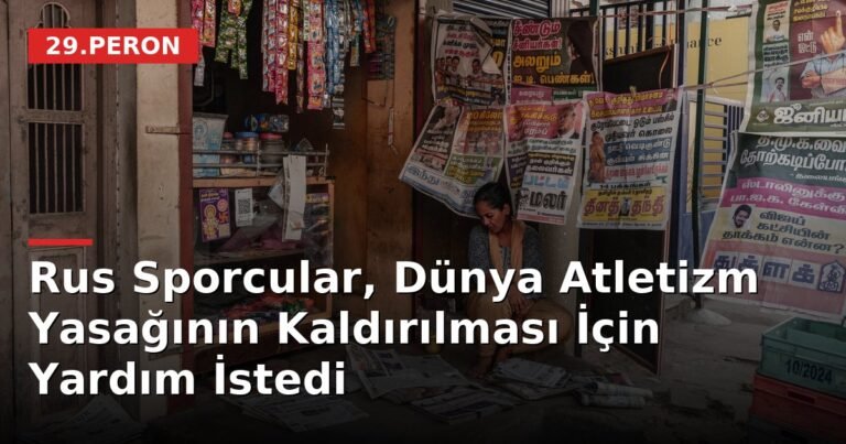 Rus Sporcular, Dünya Atletizm Yasağının Kaldırılması İçin Yardım İstedi