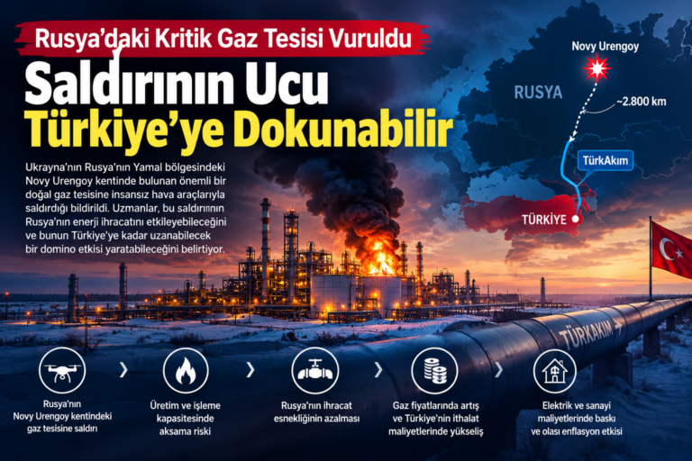 Novy Urengoy saldırısının Türkiye'ye olası etkileri