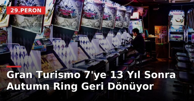 Gran Turismo 7'ye 13 Yıl Sonra Autumn Ring Geri Dönüyor