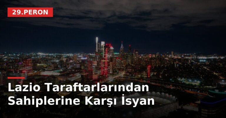 Lazio Taraftarlarından Sahiplerine Karşı İsyan