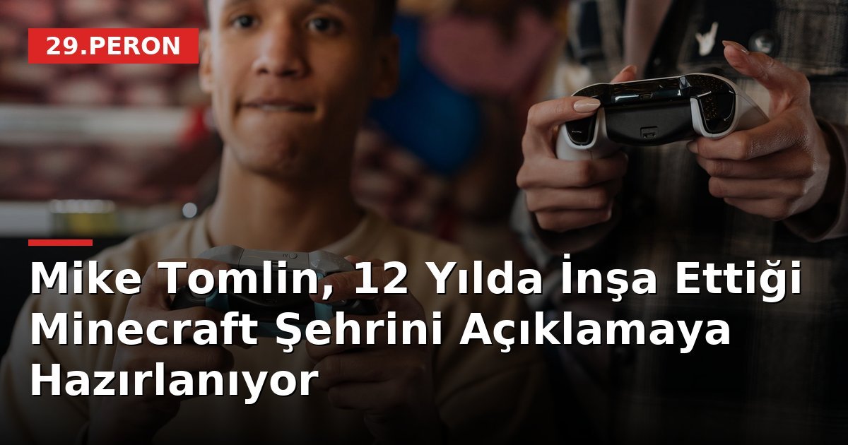 Mike Tomlin, 12 Yılda İnşa Ettiği Minecraft Şehrini Açıklamaya Hazırlanıyor