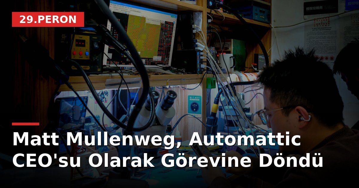 Matt Mullenweg, Automattic CEO'su Olarak Görevine Döndü