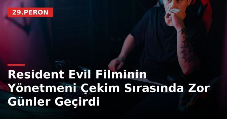 Resident Evil Filminin Yönetmeni Çekim Sırasında Zor Günler Geçirdi