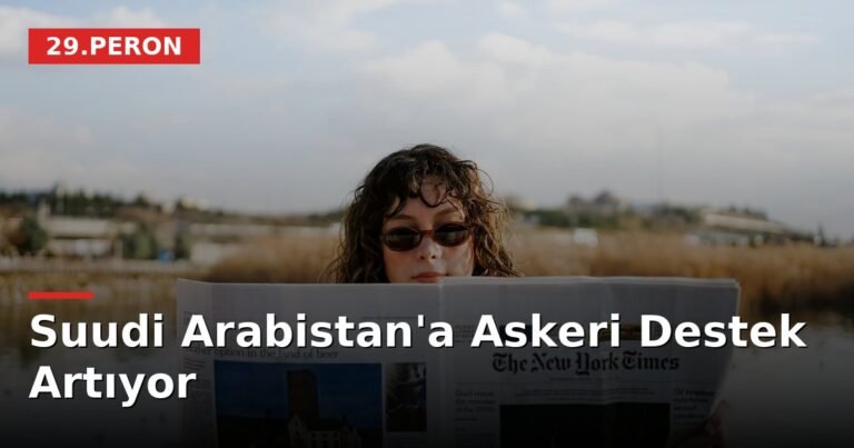 Suudi Arabistan'a Askeri Destek Artıyor