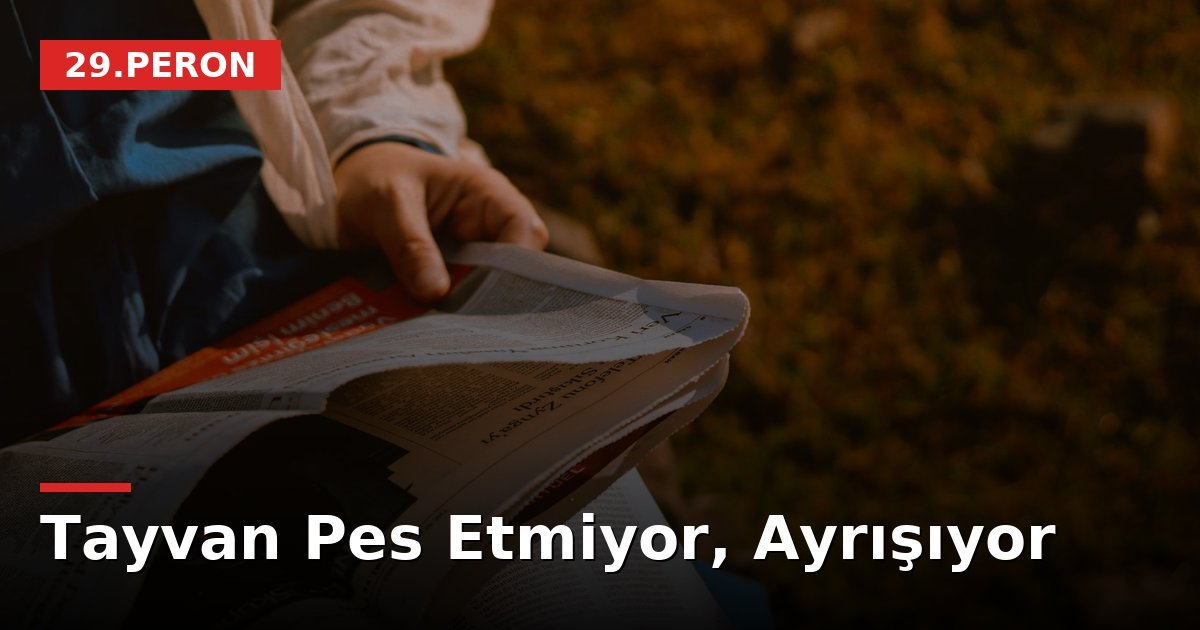 Tayvan Pes Etmiyor, Ayrışıyor