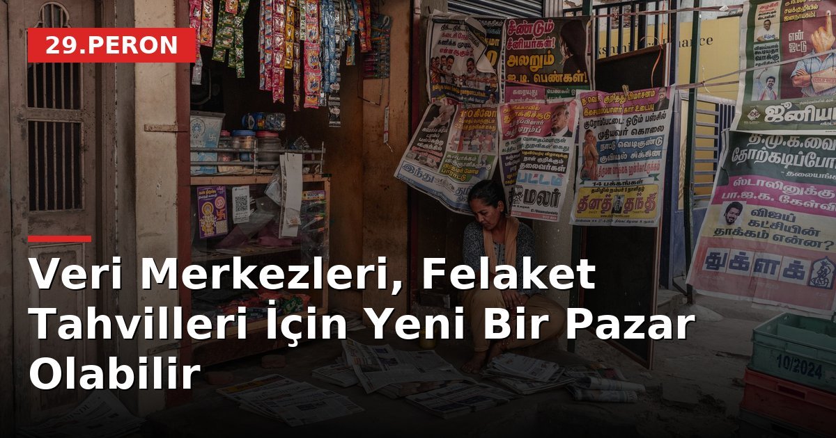 Veri Merkezleri, Felaket Tahvilleri İçin Yeni Bir Pazar Olabilir