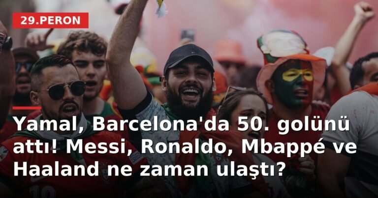 Yamal, Barcelona'da 50. golünü attı! Messi, Ronaldo, Mbappé ve Haaland ne zaman ulaştı?