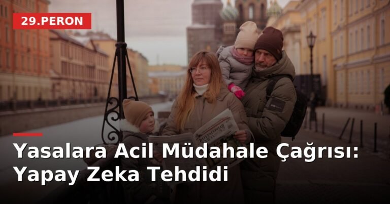 Yasalara Acil Müdahale Çağrısı: Yapay Zeka Tehdidi