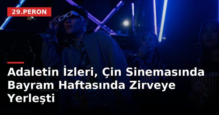 Adaletin İzleri, Çin Sinemasında Bayram Haftasında Zirveye Yerleşti