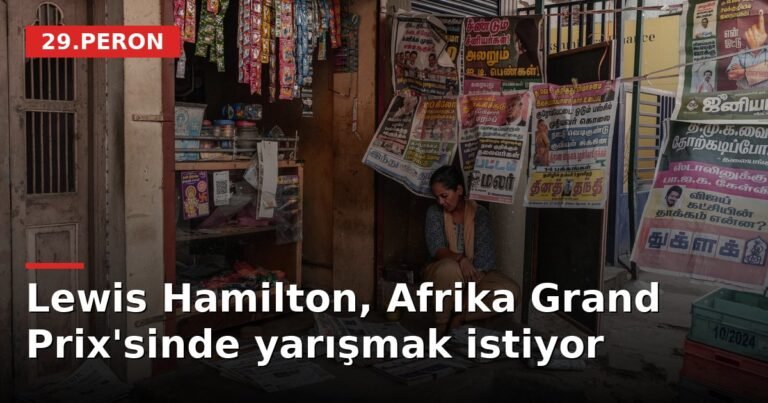 Lewis Hamilton, Afrika Grand Prix'sinde yarışmak istiyor