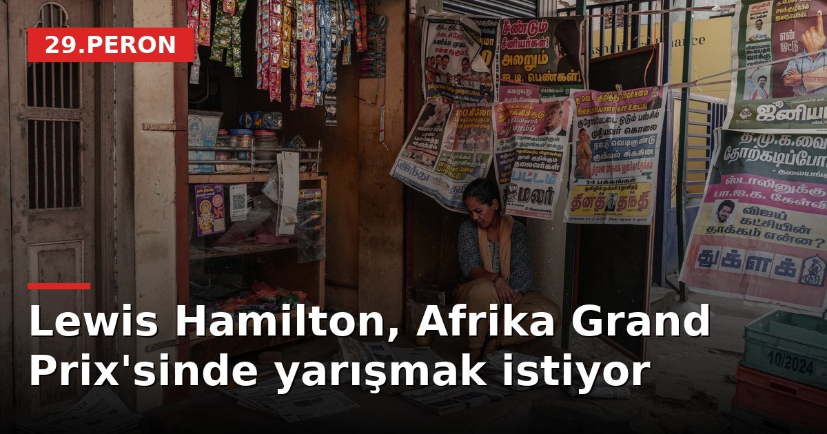 Lewis Hamilton, Afrika Grand Prix'sinde yarışmak istiyor