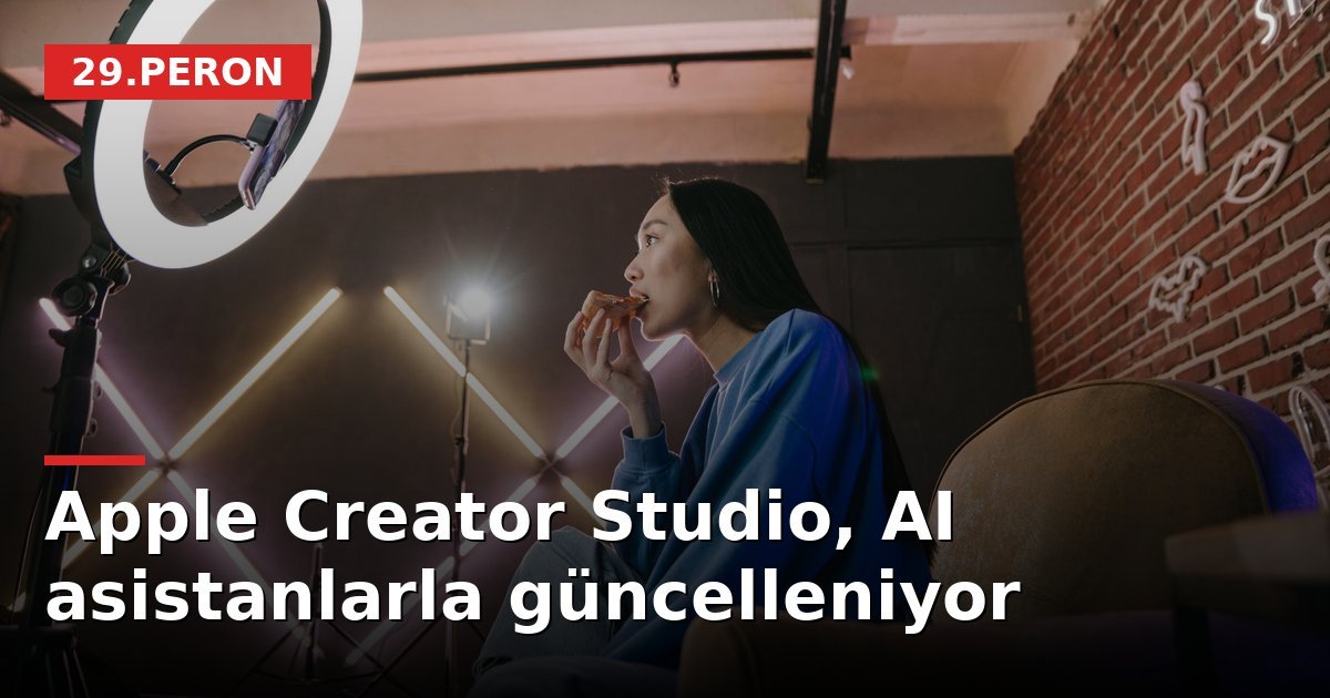 Apple Creator Studio, AI asistanlarla güncelleniyor