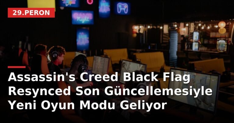 Assassin's Creed Black Flag Resynced Son Güncellemesiyle Yeni Oyun Modu Geliyor