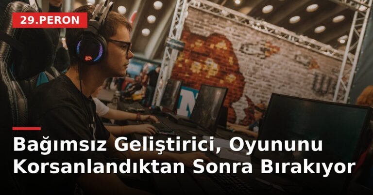 Bağımsız Geliştirici, Oyununu Korsanlandıktan Sonra Bırakıyor