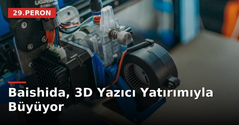Baishida, 3D Yazıcı Yatırımıyla Büyüyor