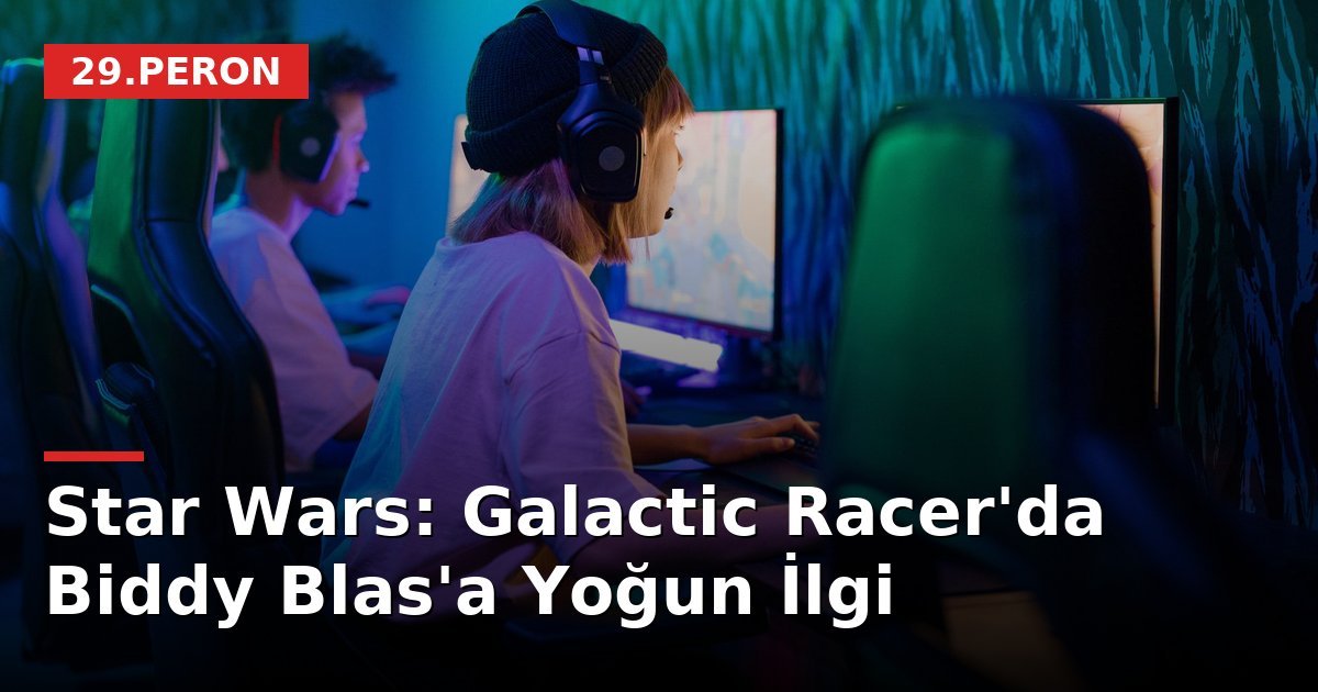 Star Wars: Galactic Racer'da Biddy Blas'a Yoğun İlgi