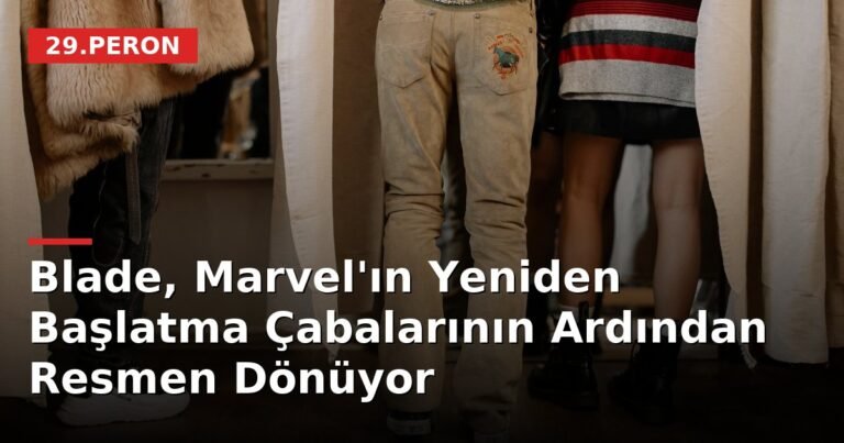 Blade, Marvel'ın Yeniden Başlatma Çabalarının Ardından Resmen Dönüyor