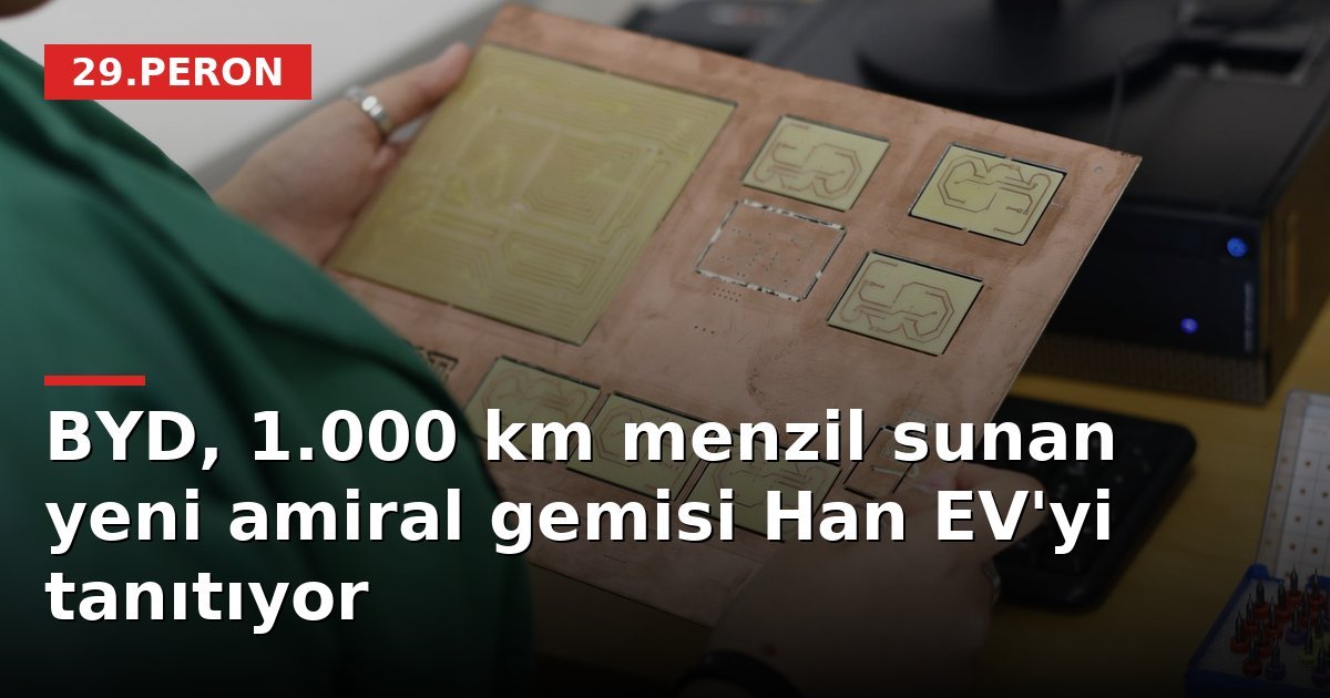BYD, 1.000 km menzil sunan yeni amiral gemisi Han EV'yi tanıtıyor
