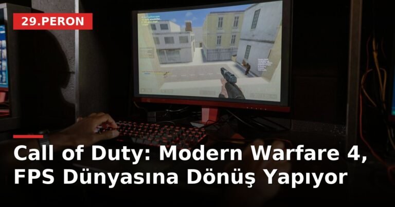 Call of Duty: Modern Warfare 4, FPS Dünyasına Dönüş Yapıyor