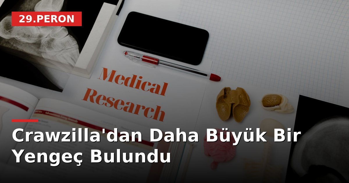 Crawzilla'dan Daha Büyük Bir Yengeç Bulundu