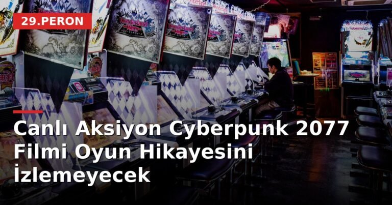 Canlı Aksiyon Cyberpunk 2077 Filmi Oyun Hikayesini İzlemeyecek