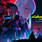 Cyberpunk Edgerunners 2. sezon için neon ışıklı Night City ve anime karakterleri