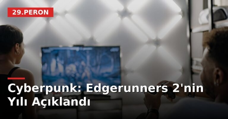 Cyberpunk: Edgerunners 2'nin Yılı Açıklandı
