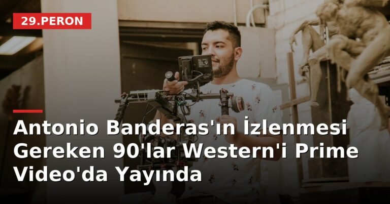 Antonio Banderas'ın İzlenmesi Gereken 90'lar Western'i Prime Video'da Yayında