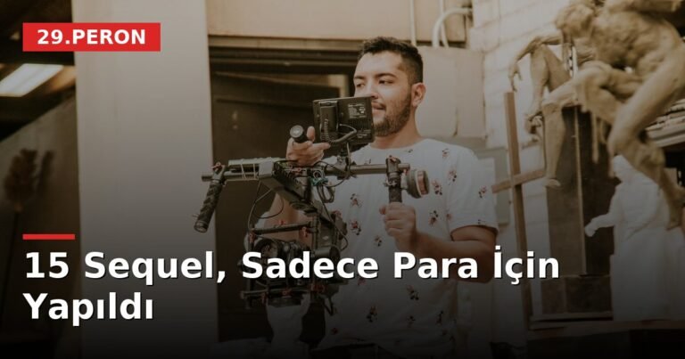 15 Sequel, Sadece Para İçin Yapıldı