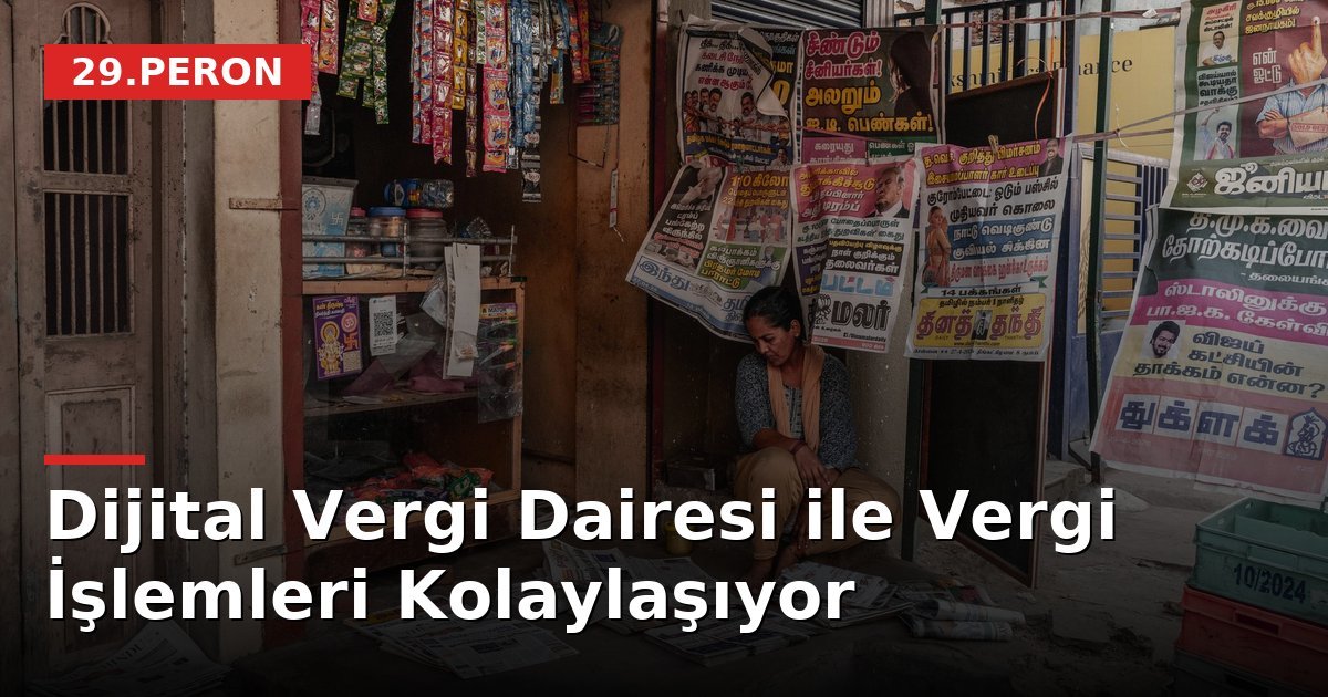 Dijital Vergi Dairesi ile Vergi İşlemleri Kolaylaşıyor