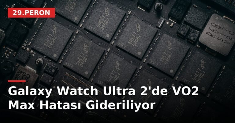 Galaxy Watch Ultra 2'de VO2 Max Hatası Gideriliyor
