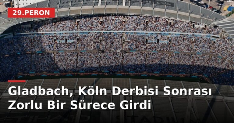 Gladbach, Köln Derbisi Sonrası Zorlu Bir Sürece Girdi