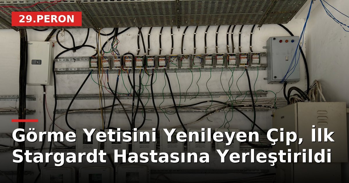 Görme Yetisini Yenileyen Çip, İlk Stargardt Hastasına Yerleştirildi
