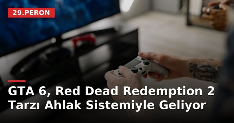 GTA 6, Red Dead Redemption 2 Tarzı Ahlak Sistemiyle Geliyor