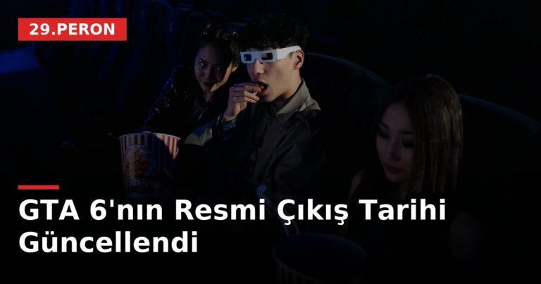 GTA 6'nın Resmi Çıkış Tarihi Güncellendi