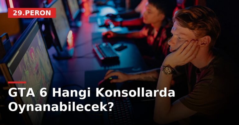 GTA 6 Hangi Konsollarda Oynanabilecek?