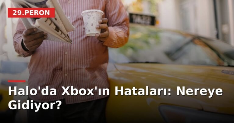 Halo'da Xbox'ın Hataları: Nereye Gidiyor?