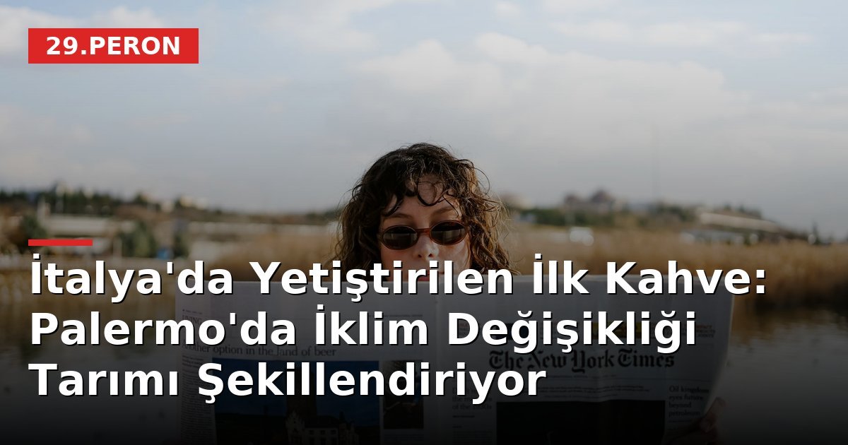 İtalya'da Yetiştirilen İlk Kahve: Palermo'da İklim Değişikliği Tarımı Şekillendiriyor