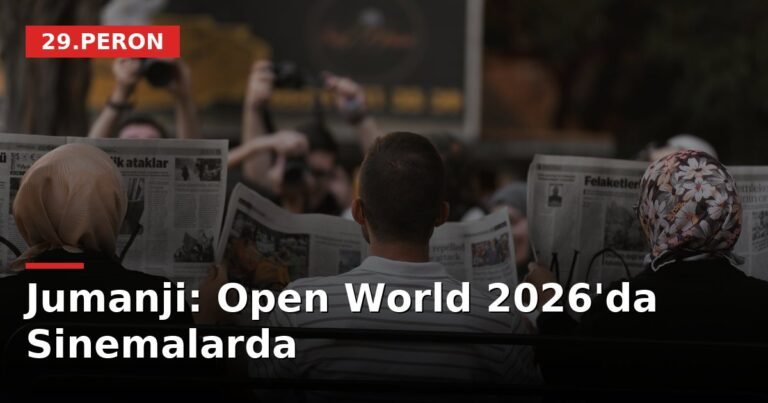 Jumanji: Open World 2026'da Sinemalarda