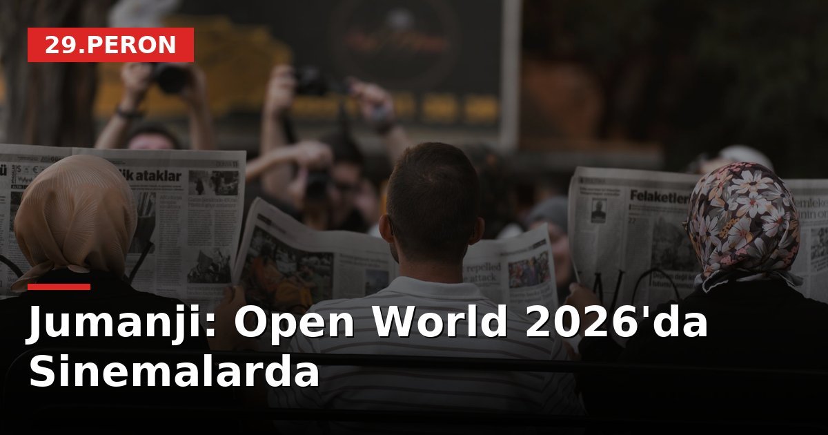 Jumanji: Open World 2026'da Sinemalarda