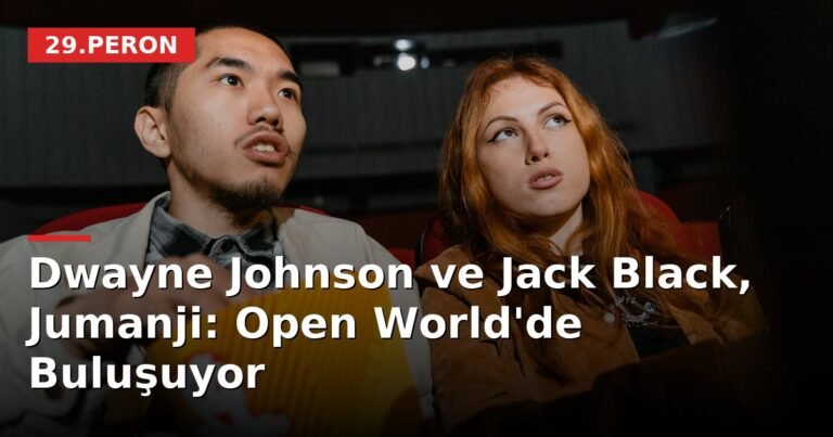 Dwayne Johnson ve Jack Black, Jumanji: Open World'de Buluşuyor