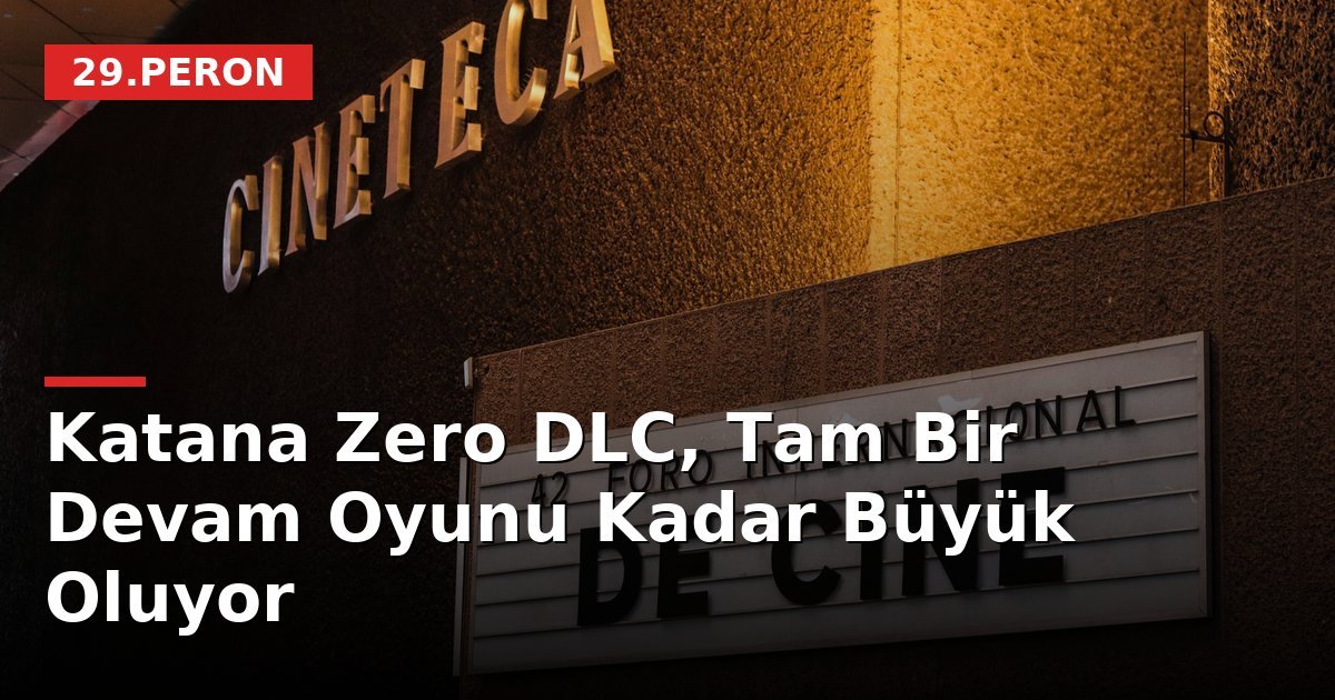 Katana Zero DLC, Tam Bir Devam Oyunu Kadar Büyük Oluyor