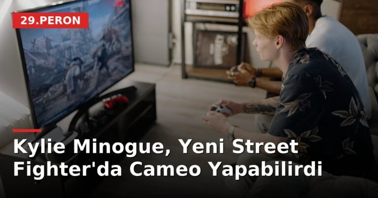 Kylie Minogue, Yeni Street Fighter'da Cameo Yapabilirdi