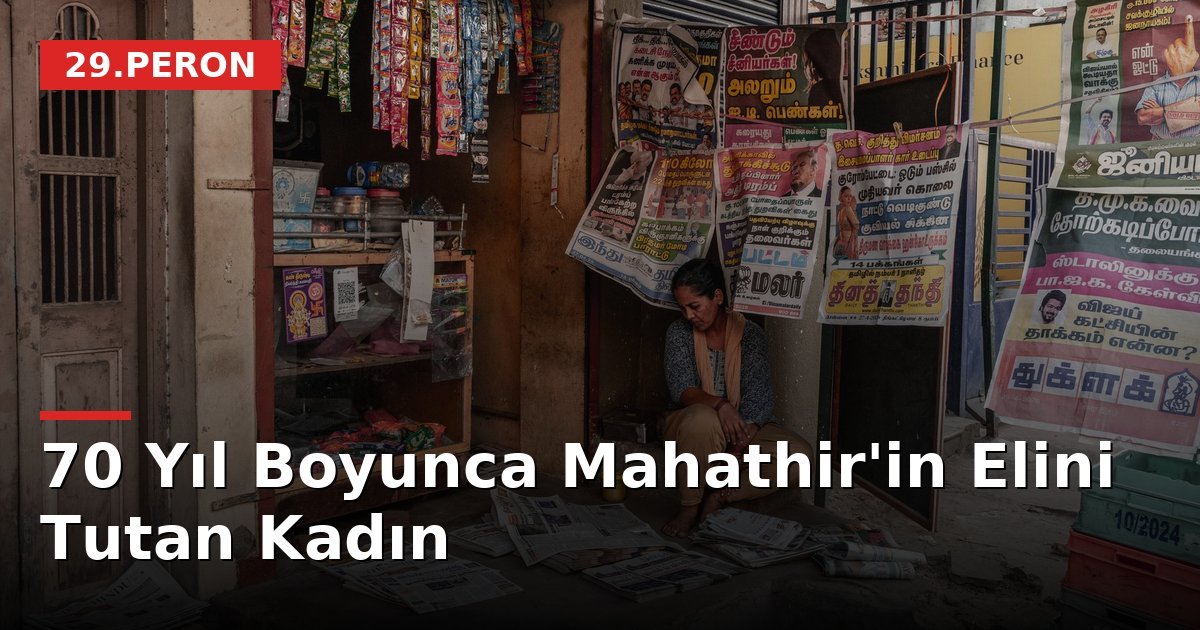 70 Yıl Boyunca Mahathir'in Elini Tutan Kadın
